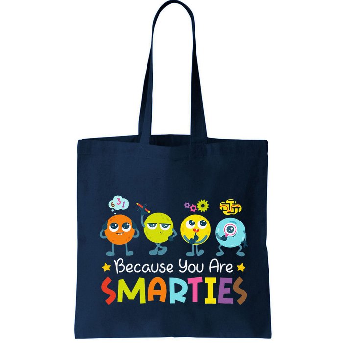 Because You Are Smarties Test Day Teacher Testing Day Exam Bag