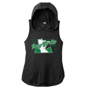 Bring Ya Ass Minnesota Basketball Ladies PosiCharge Tri-Blend Wicking Draft Hoodie Tank