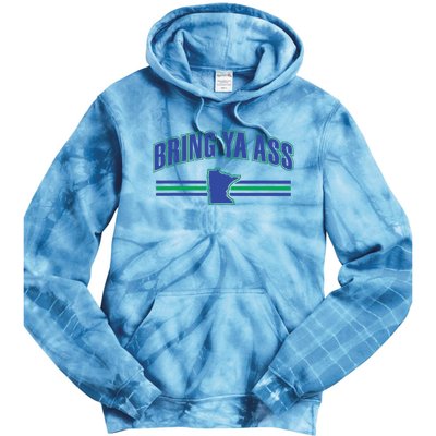 Bring Ya Ass To Minnesota Tie Dye Hoodie