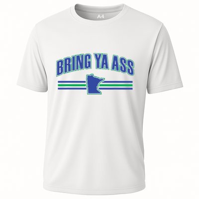 Bring Ya Ass To Minnesota Cooling Performance Crew T-Shirt