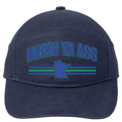 Bring Ya Ass 7-Panel Snapback Hat