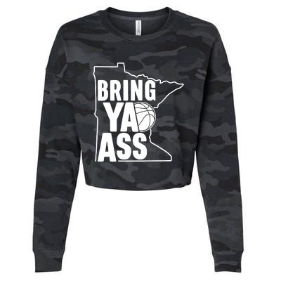 Bring Ya Ass Cropped Pullover Crew