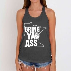 Bring Ya Ass Women's Knotted Racerback Tank