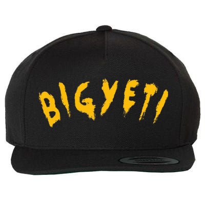 Big Yeti Wool Snapback Cap