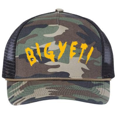 Big Yeti Retro Rope Trucker Hat Cap