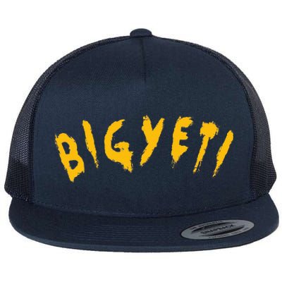 Big Yeti Flat Bill Trucker Hat