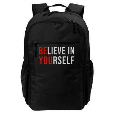 BE YOU Believe In Yourself Positive Quote Affirmation Daily Commute Backpack