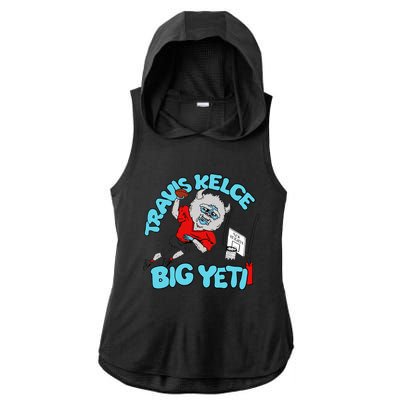 Big Yeti Ladies PosiCharge Tri-Blend Wicking Draft Hoodie Tank