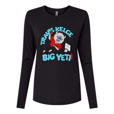 Big Yeti Womens Cotton Relaxed Long Sleeve T-Shirt