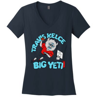 Big Yeti Women's V-Neck T-Shirt