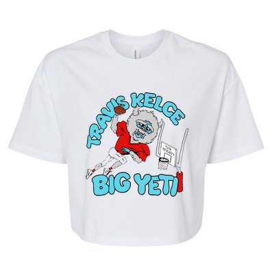 Big Yeti Bella+Canvas Jersey Crop Tee