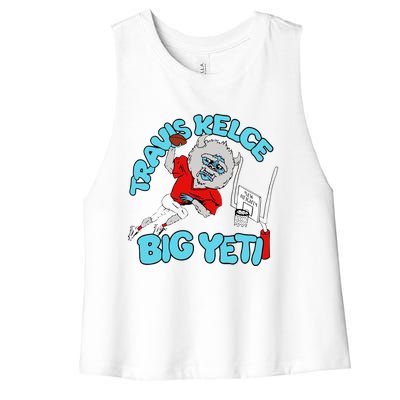 Big Yeti Women's Racerback Cropped Tank