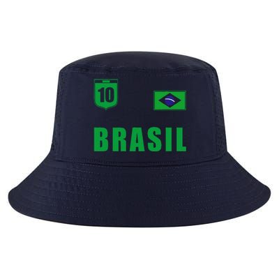 Brasil Yellow Brazil Cool Comfort Performance Bucket Hat