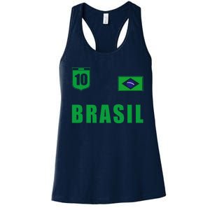 Brasil Yellow Brazil Women's Racerback Tank