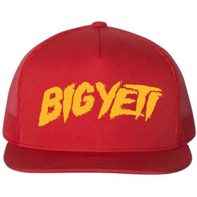 Big Yeti Flat Bill Trucker Hat