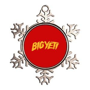 Big Yeti Metallic Star Ornament