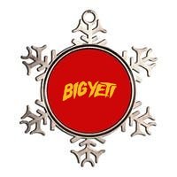 Big Yeti Metallic Star Ornament