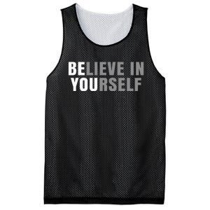 Be You Believe In Yourself Positive Message Quotes Sayings Mesh Reversible Basketball Jersey Tank