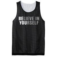 Be You Believe In Yourself Positive Message Quotes Sayings Mesh Reversible Basketball Jersey Tank