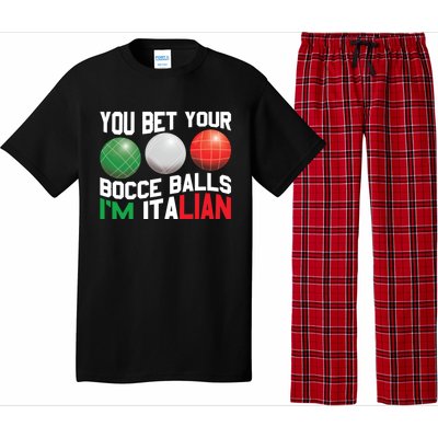 Bet Your Bocce Ball Gift Pajama Set