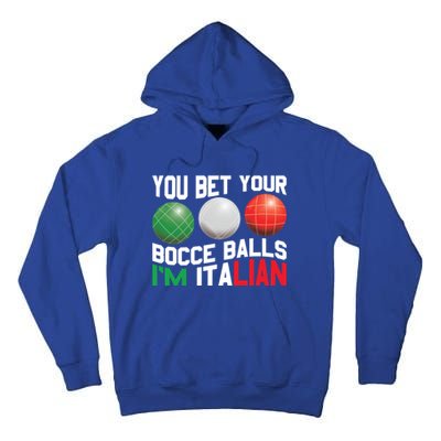 Bet Your Bocce Ball Gift Tall Hoodie