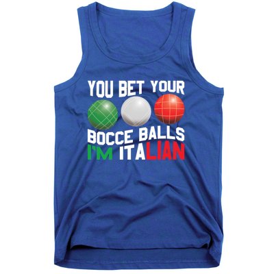 Bet Your Bocce Ball Gift Tank Top