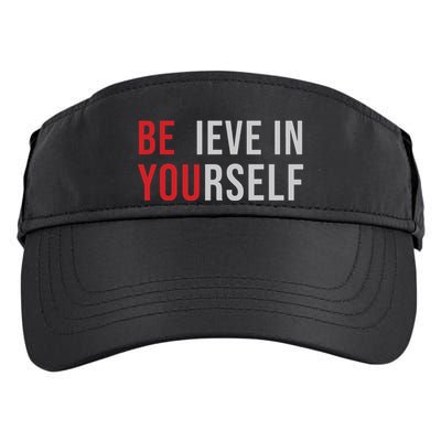 Be You Believe In Yourself Positive Quote Affirmation Adult Drive Performance Visor