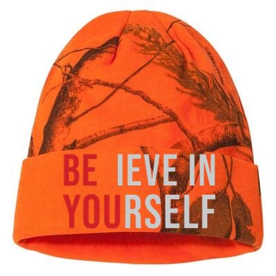 Be You Believe In Yourself Positive Quote Affirmation Kati Licensed 12" Camo Beanie