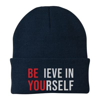 Be You Believe In Yourself Positive Quote Affirmation Beanie