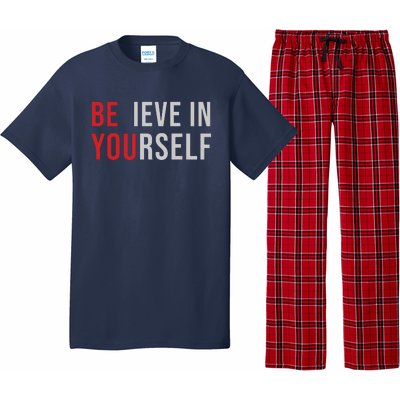 Be You Believe In Yourself Positive Quote Affirmation Pajama Set