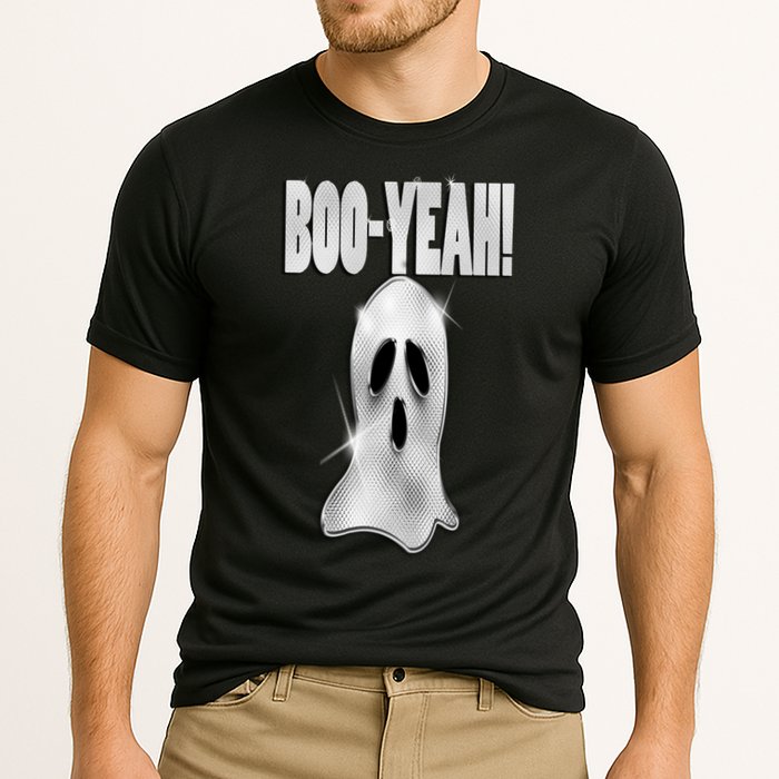 Boo Yeah Bling Gift Cooling Performance Crew T-Shirt