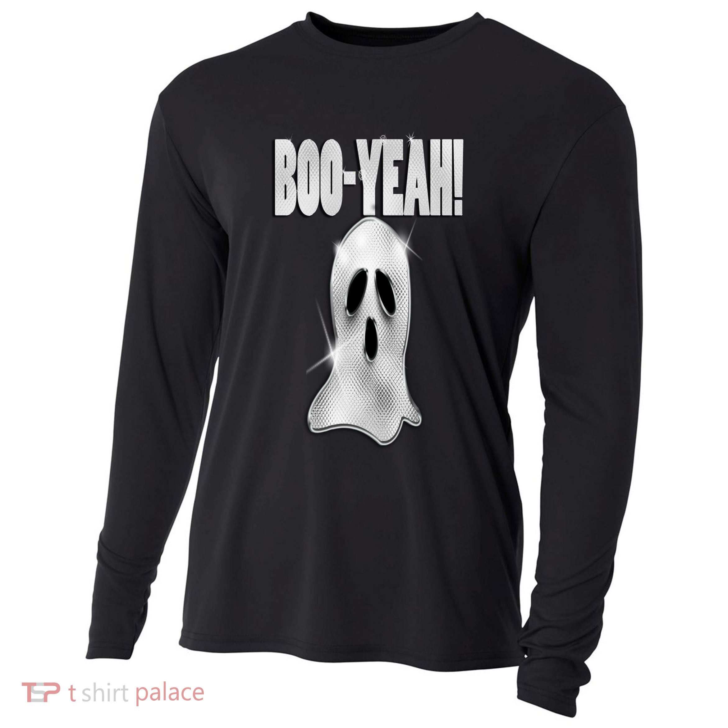 Boo Yeah Bling Gift Cooling Performance Long Sleeve Crew