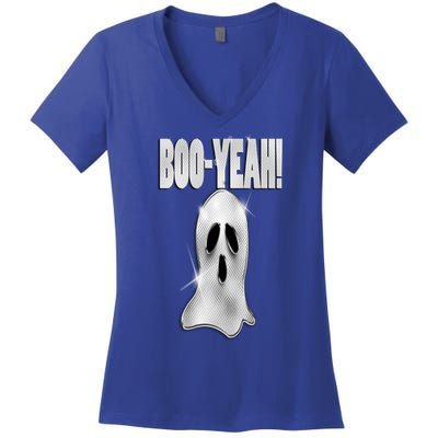 Boo Yeah Bling Gift Women's V-Neck T-Shirt
