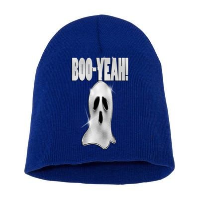 Boo Yeah Bling Gift Short Acrylic Beanie