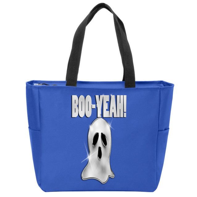 Boo Yeah Bling Gift Zip Tote Bag