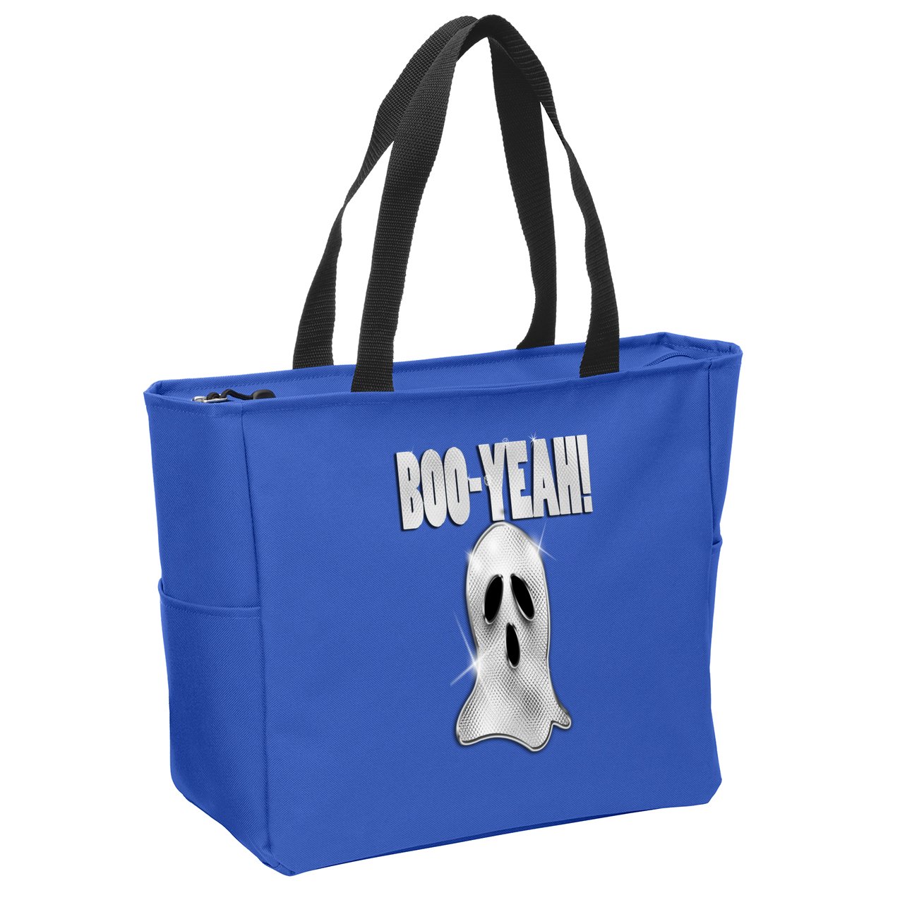 Boo Yeah Bling Gift Zip Tote Bag