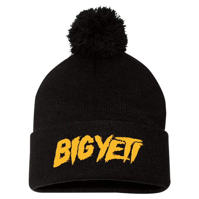 Big Yeti Pom Pom 12in Knit Beanie