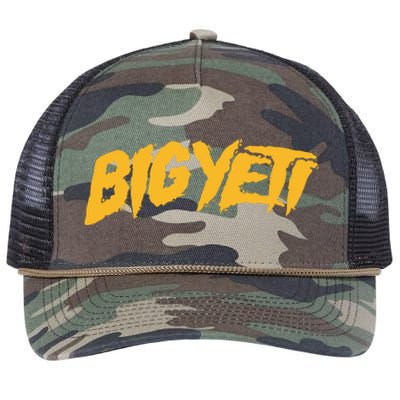 Big Yeti Retro Rope Trucker Hat Cap