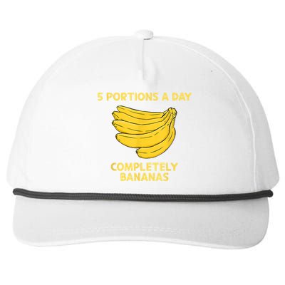 Banana Yellow Bunch Bananas Fruit Lover Snapback Five-Panel Rope Hat