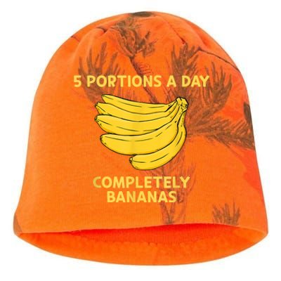 Banana Yellow Bunch Bananas Fruit Lover Kati - Camo Knit Beanie