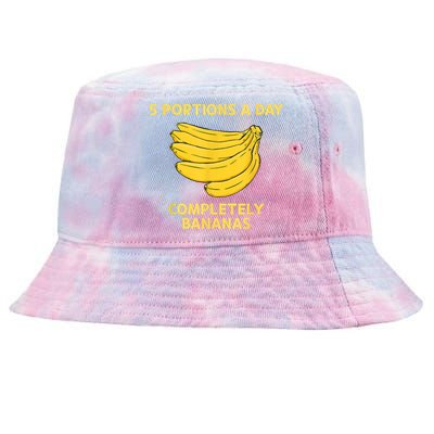 Banana Yellow Bunch Bananas Fruit Lover Tie-Dyed Bucket Hat