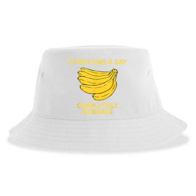 Banana Yellow Bunch Bananas Fruit Lover Sustainable Bucket Hat