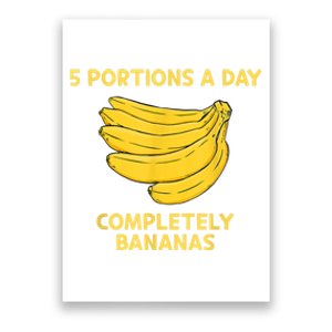 Banana Yellow Bunch Bananas Fruit Lover Poster