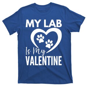 Black Yellow Chocolate Lab Is My Valentine's Day Labrador Cool Gift T-Shirt