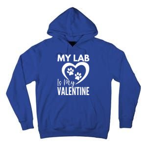 Black Yellow Chocolate Lab Is My Valentine's Day Labrador Cool Gift Tall Hoodie