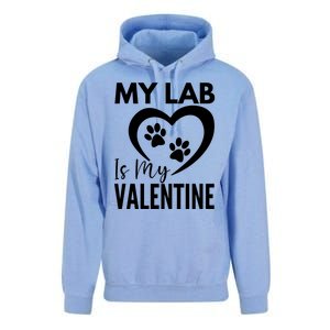 Black Yellow Chocolate Lab Is My Valentine's Day Labrador Cool Gift Unisex Surf Hoodie