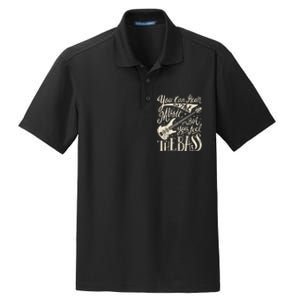 Bassist You Can Hear The Music But You Feel The Bass Guitar Dry Zone Grid Polo