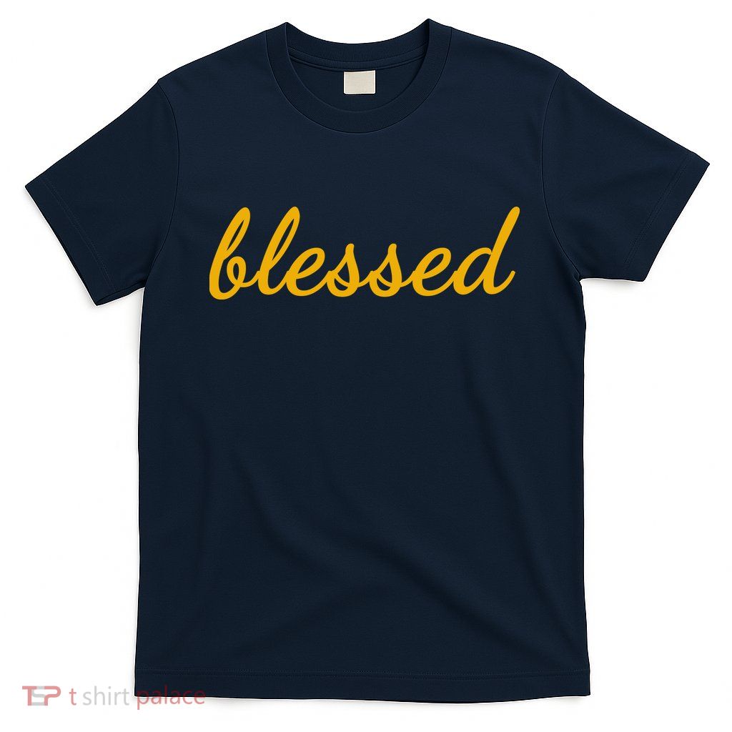 Blessed Yellow Christian T-Shirt