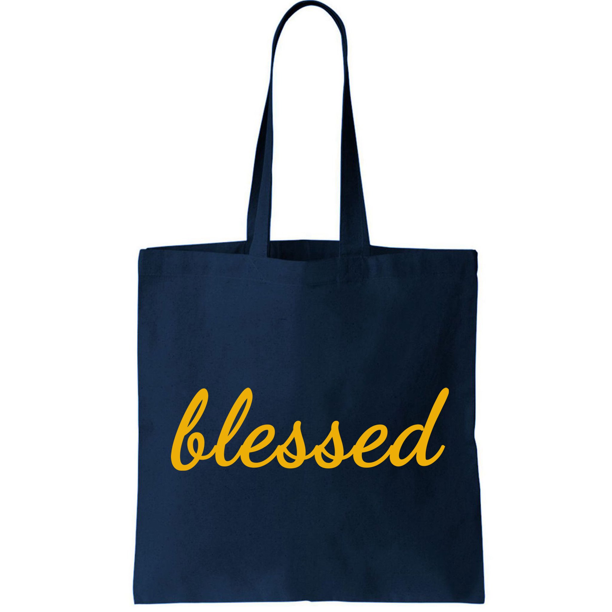 Blessed Yellow Christian Bag