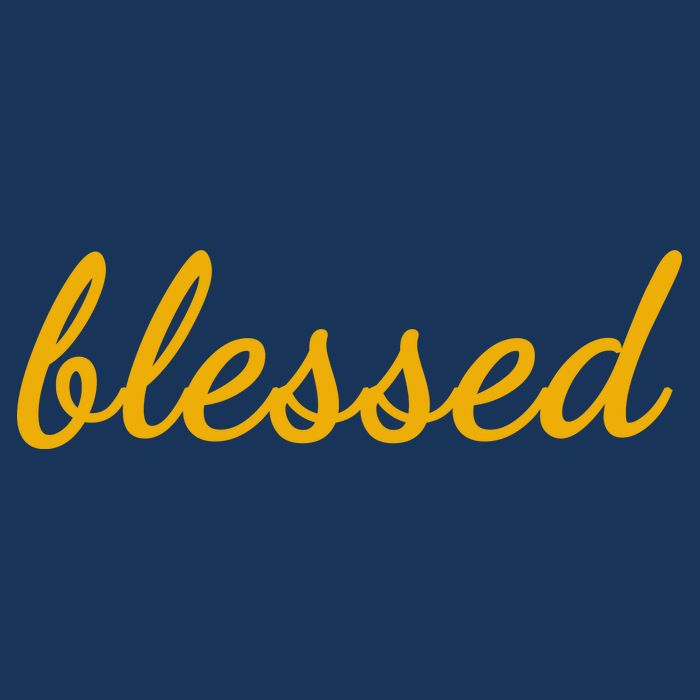 Blessed Yellow Christian Baby Bodysuit